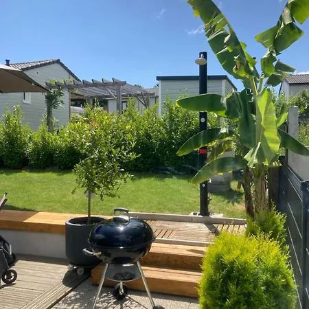 Chalet Mobil Piscine Chauffee L 'abbe